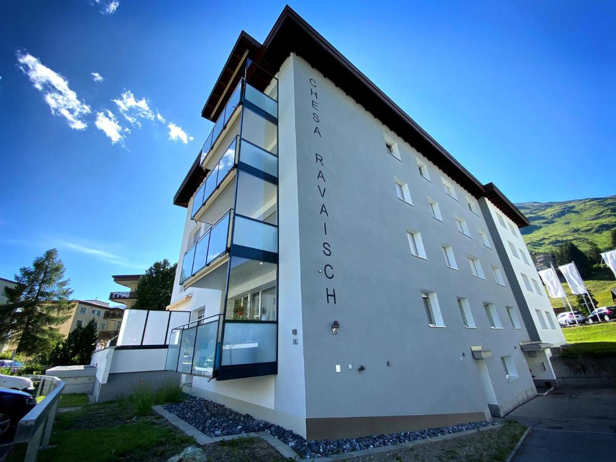 Zentrale Top Wohnung Chesa Ravaisch Davos Exteriör bild